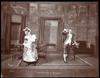 A Scene from an Amateur Production of She Stoops to Conquer
